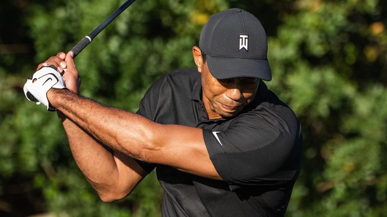 Tiger Woods, golfista norteamericano. 