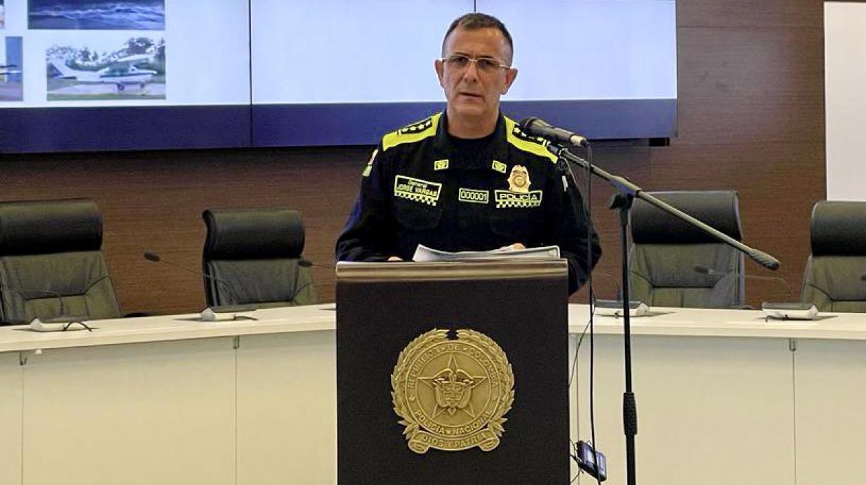 El director de la Policía, el general Jorge Luis Vargas.