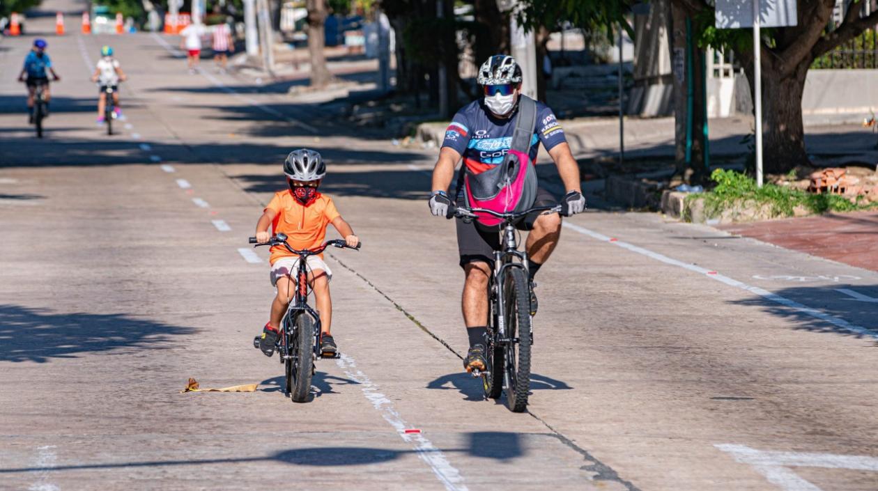 Las ciclovías regresan desde este domingo. 
