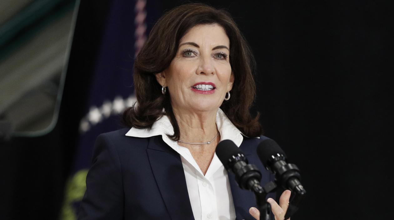 La gobernadora de Nueva York, Kathy Hochul.
