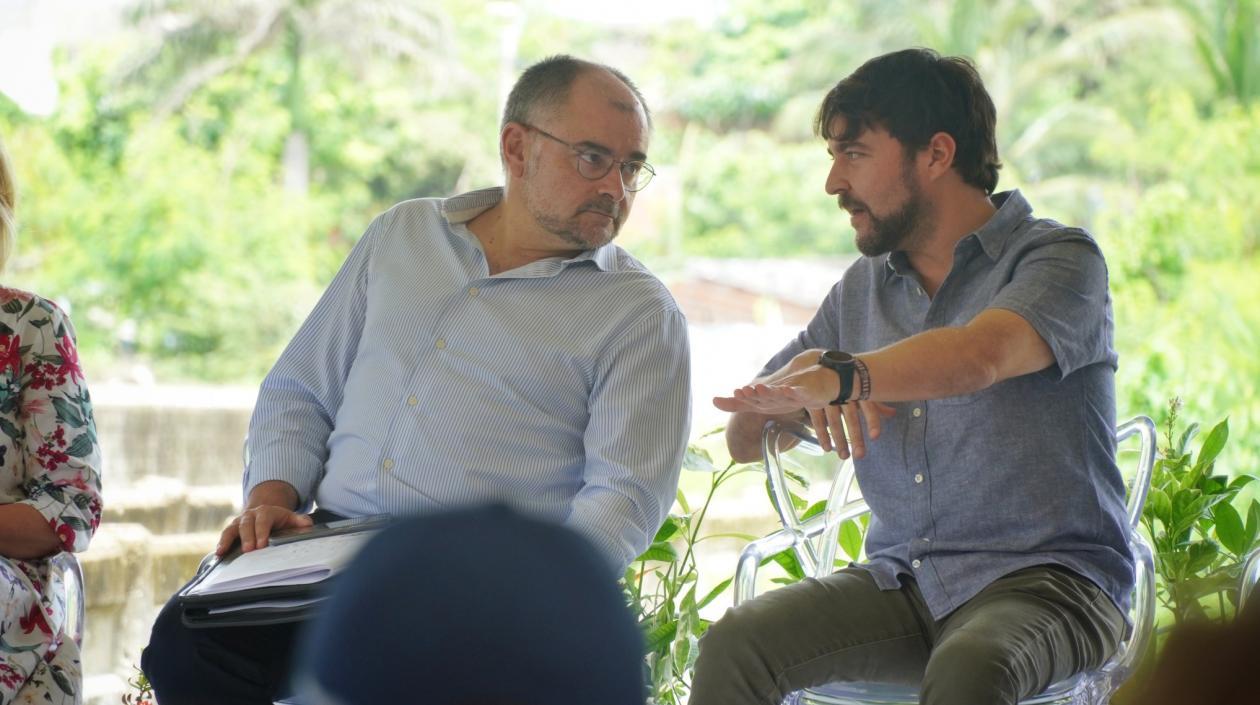 El Embajador de la UE y el Alcalde