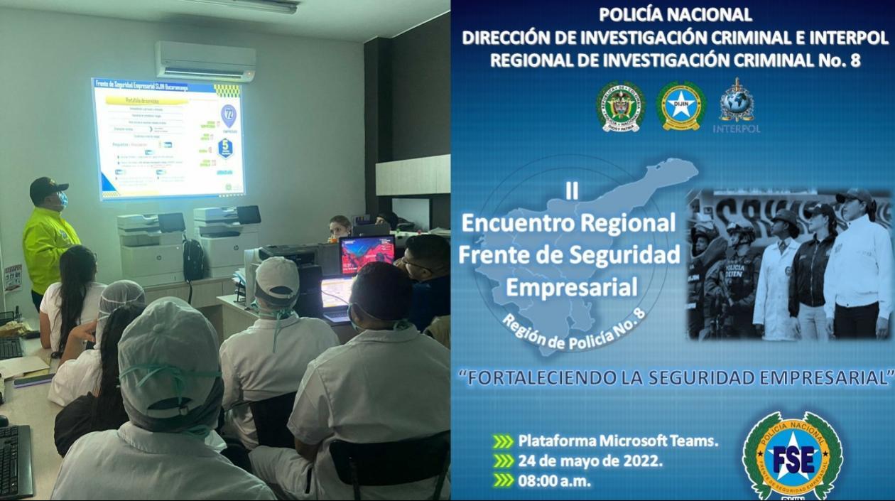 Encuentro Regional de Frente de Seguridad Empresarial. 