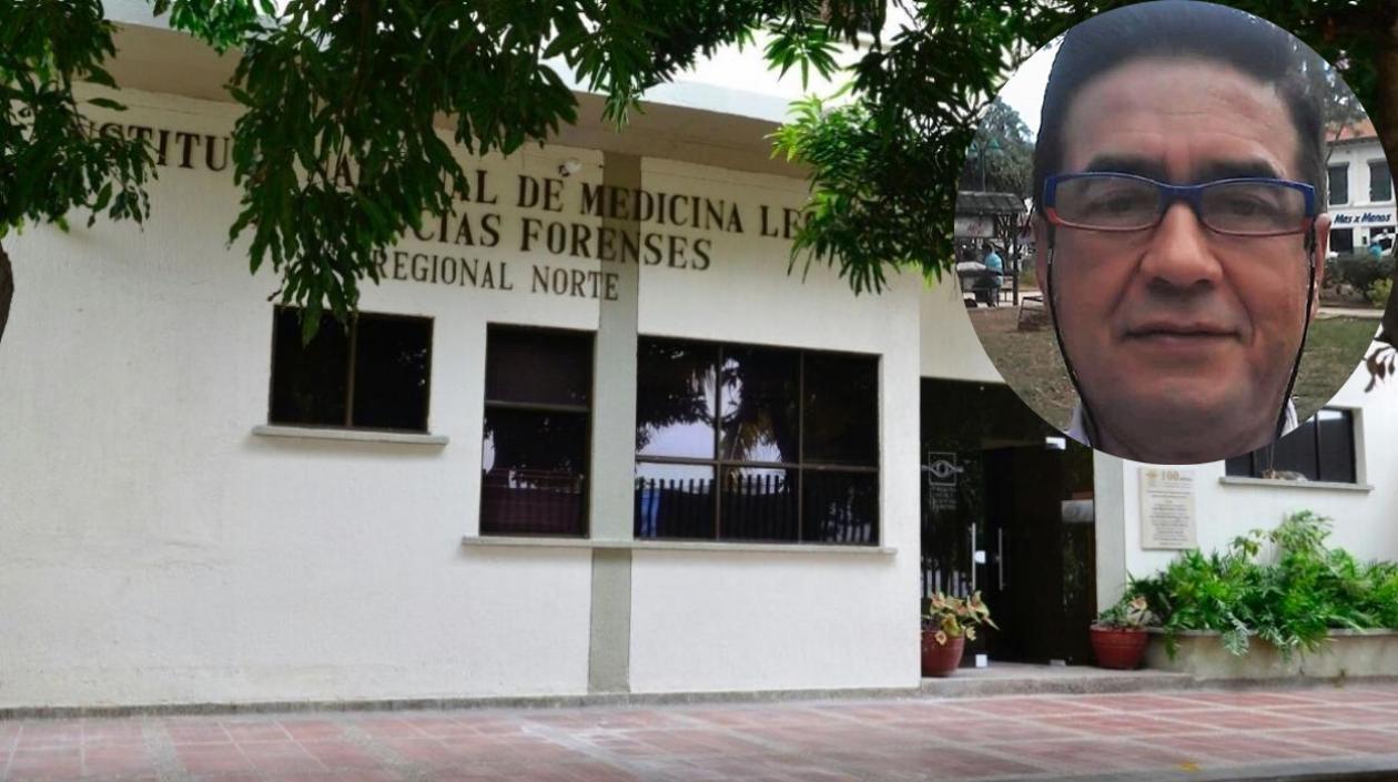 El cuerpo del tendero Agustín Durán fue trasladado a Medicina Legal. 