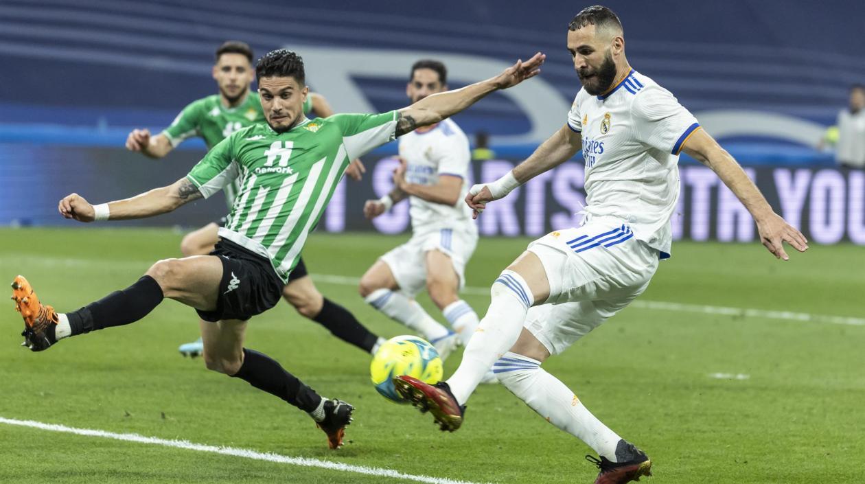 Karim Benzema, delantero francés. 