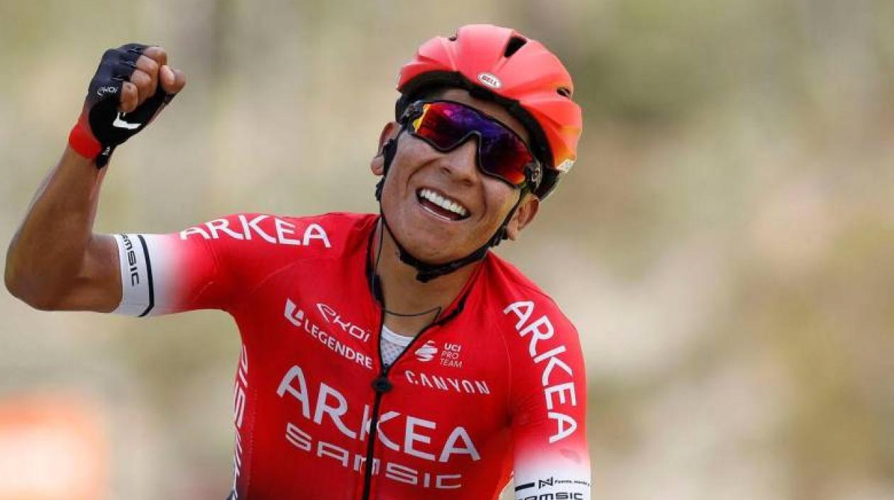 Nairo Quintana, ciclista.