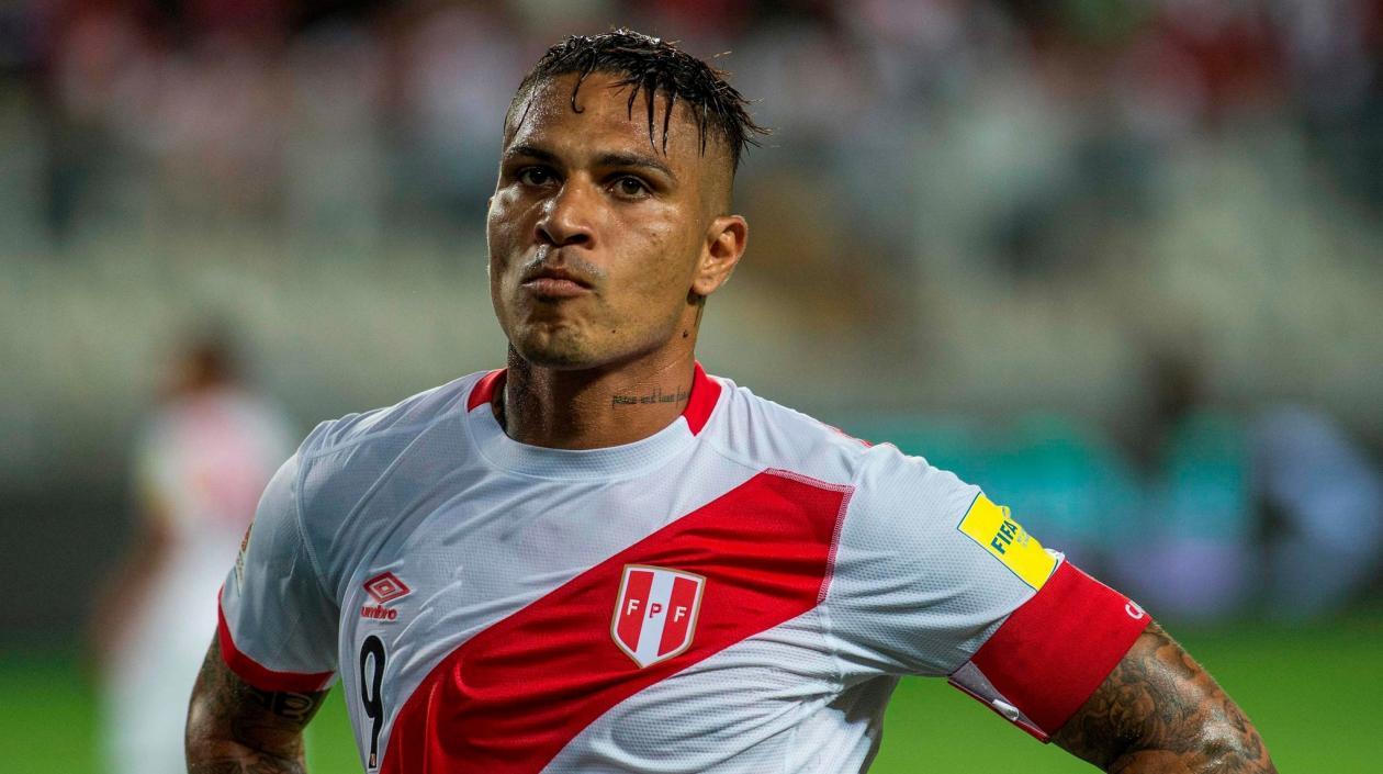 Paolo Guerrero, delantero peruano. 