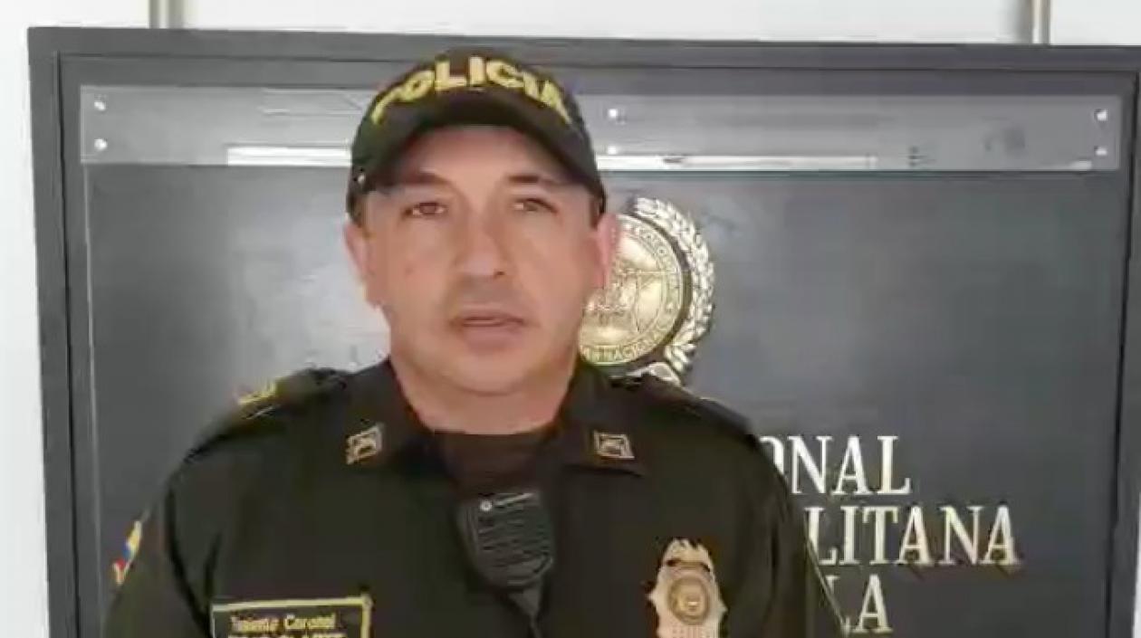 Teniente Coronel Oscar Olarte. 