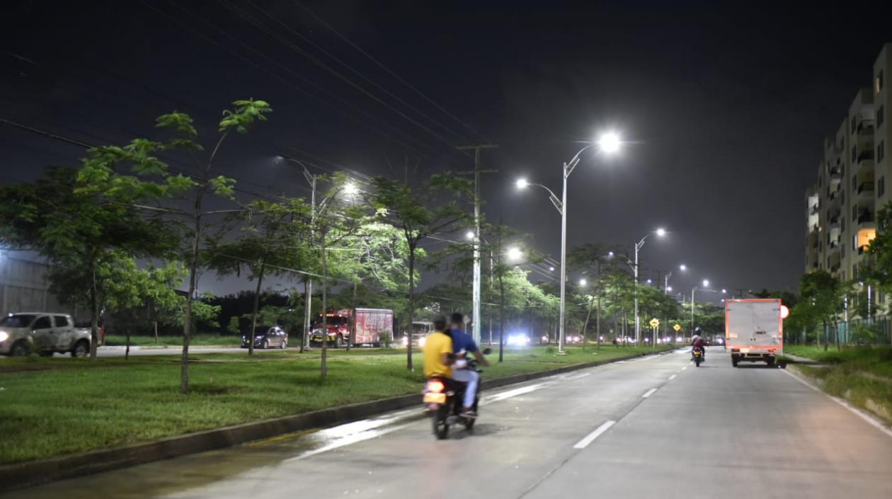Bulevar de la Urbanización de Caribe Verde. 