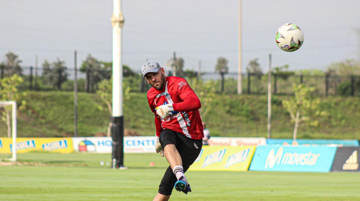 Sebastián Viera, capitán de Junior. 