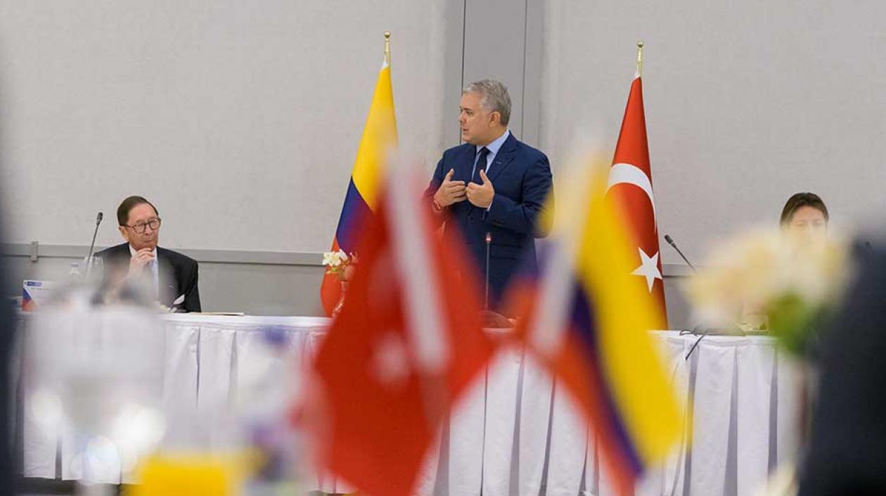 Visita oficial de Iván Duque a Turquía.