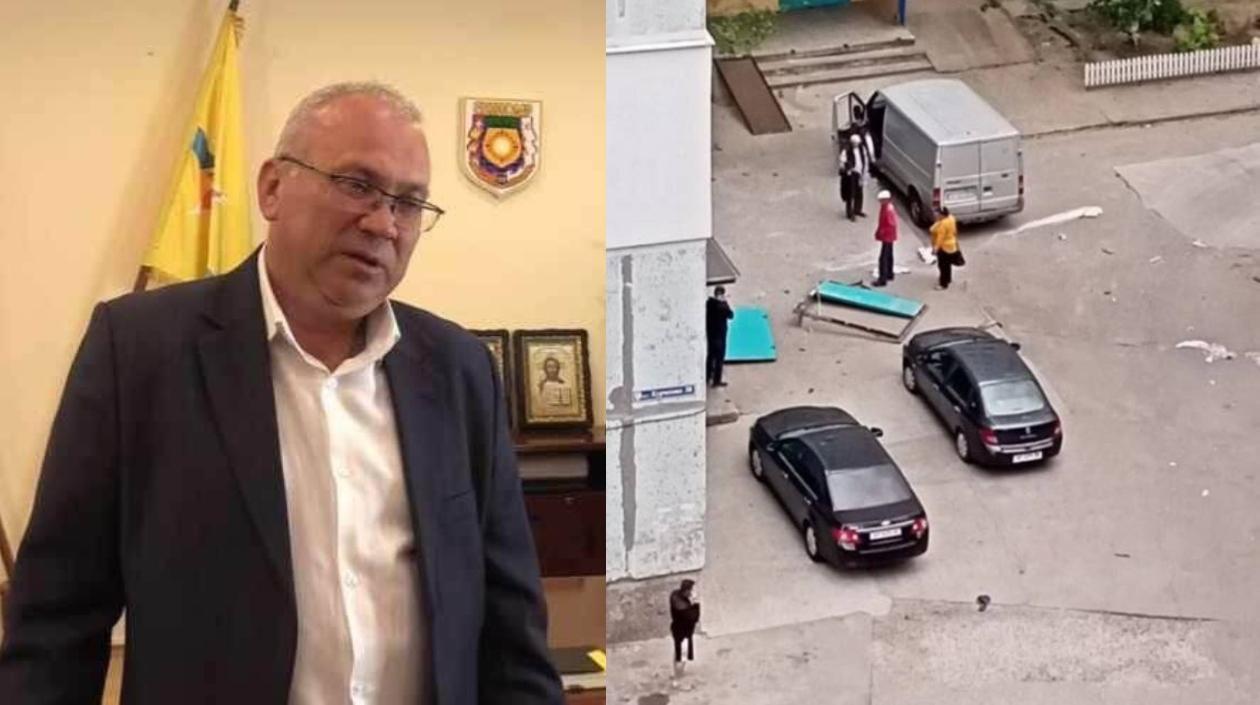 Andréi Shevchik, el autoproclamado jefe de Energodar.