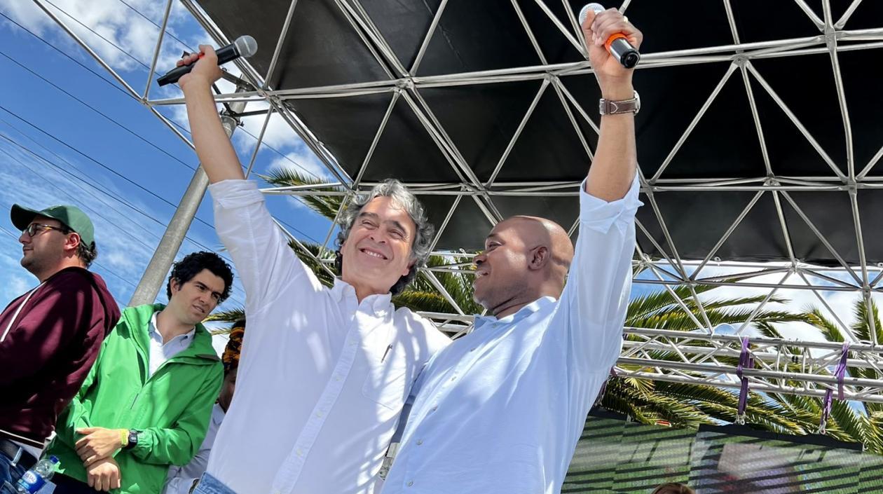 Sergio Fajardo y Luis Gilberto Murillo.