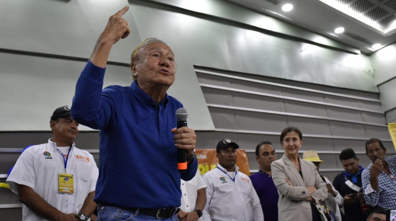 El candidato presidencial Rodolfo Hernández.