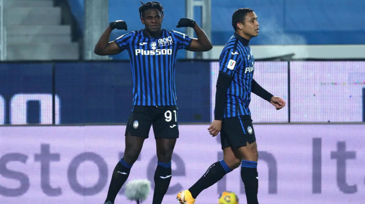 Duván Zapata y Luis Fernando Muriel. 