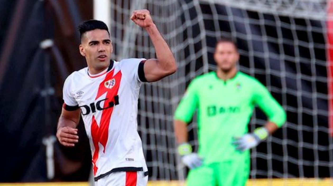 El colombiano Radamel Falcao García.