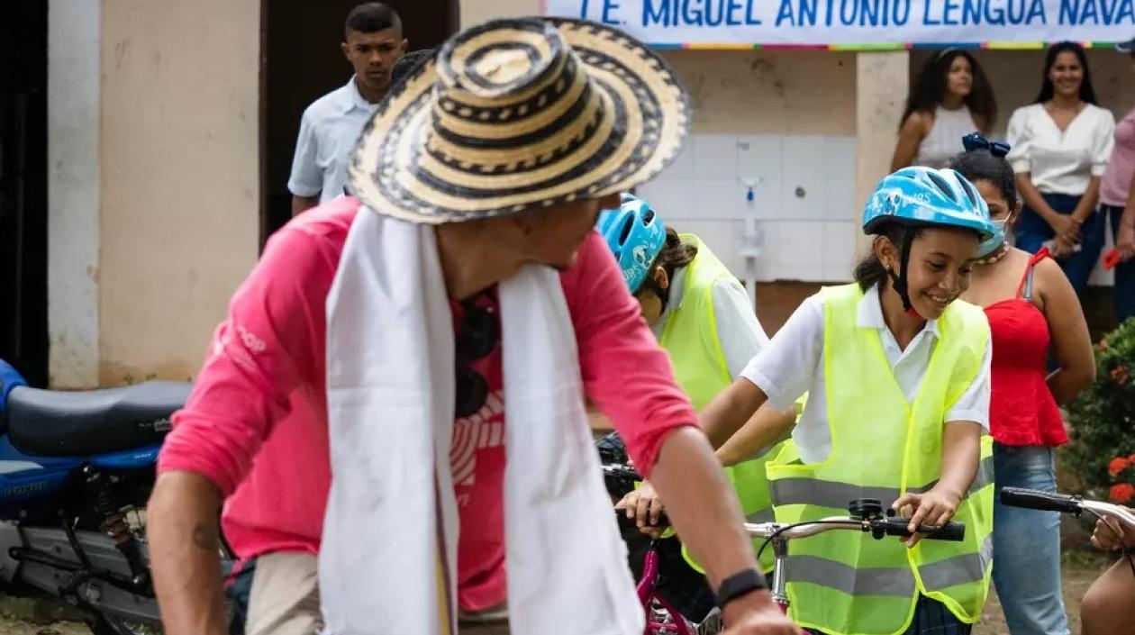 El ciclista australiano Lachlan Morton, del equipo EF Education-Easy Post, en San Pelayo.