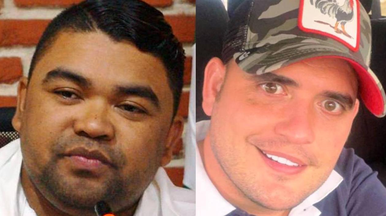 El Concejal Luis Cassiani y el Edil Pedro Aponte