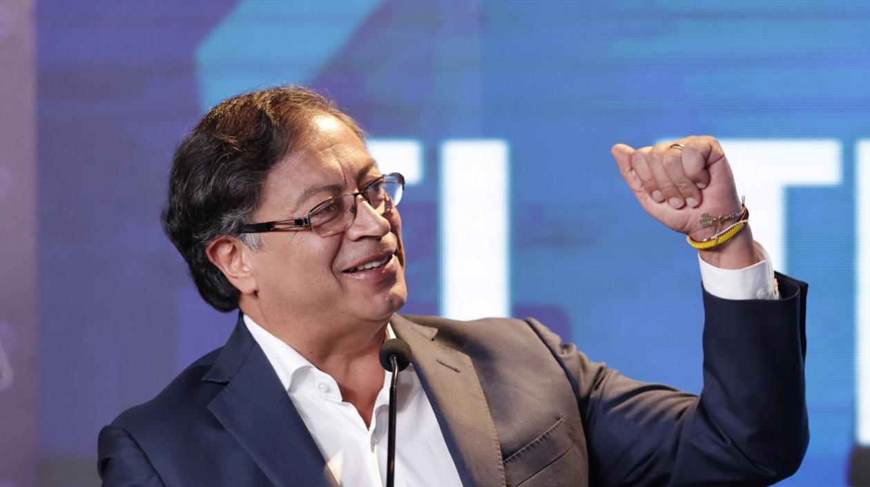 Gustavo Petro, candidato del Pacto Histório.