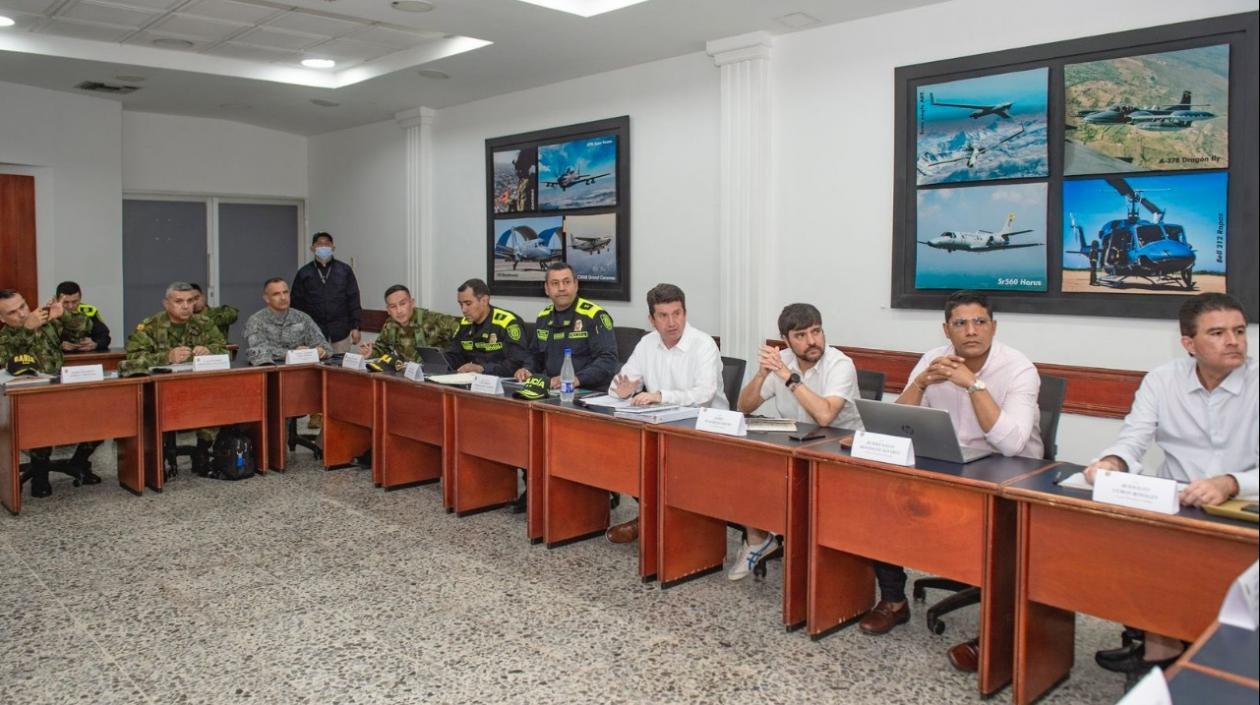 Consejo Metropolitano de Seguridad. 