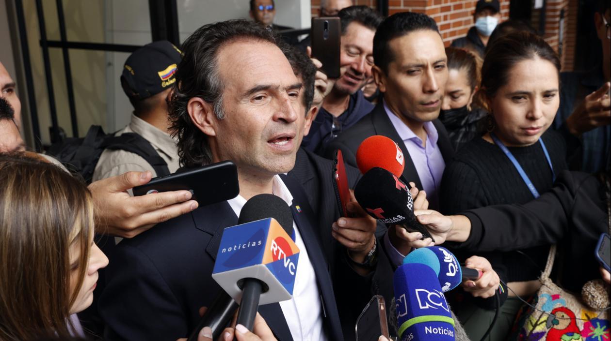 Fico Gutiérrez, candidato presidencial.