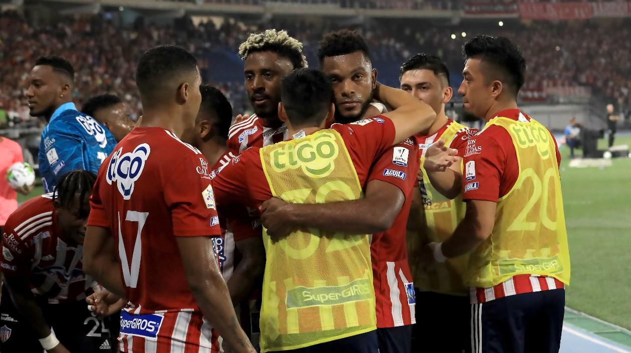 Junior espera celebrar la clasificación. 