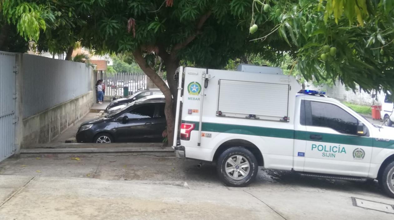 Instalaciones de Medicina Legal en Barranquilla.