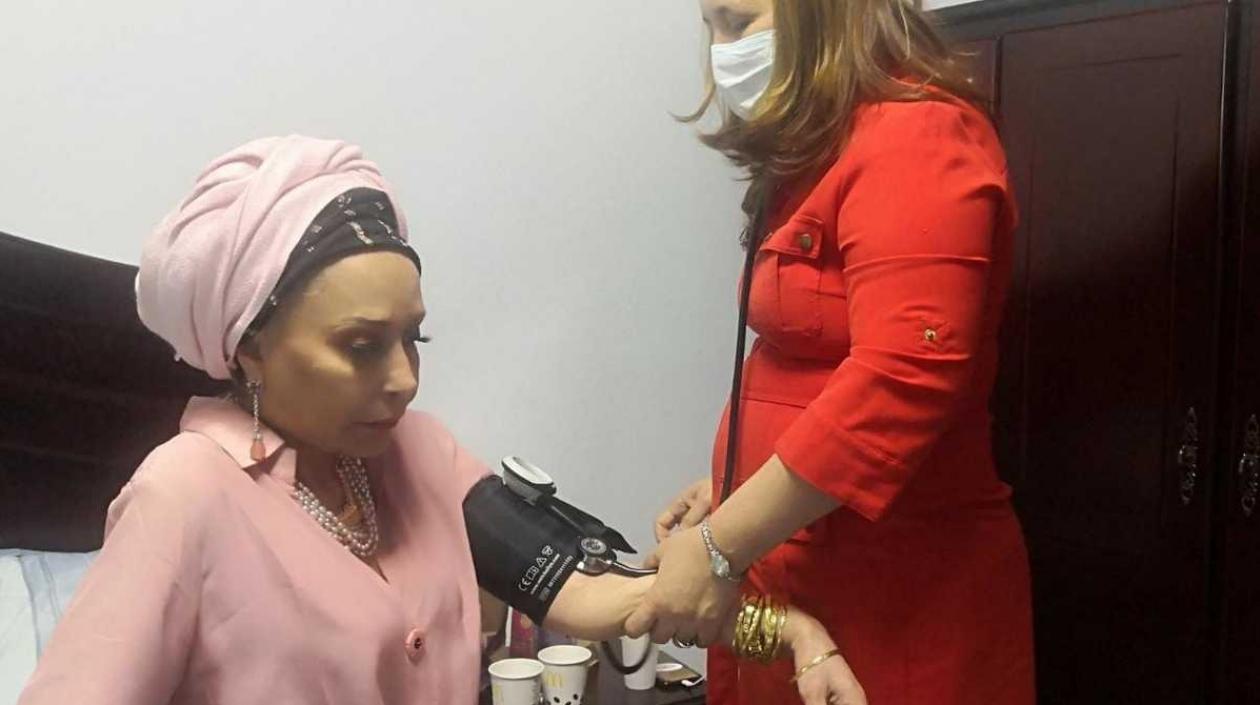 El estado de salud de Piedad Córdoba fue revisado en Honduras.