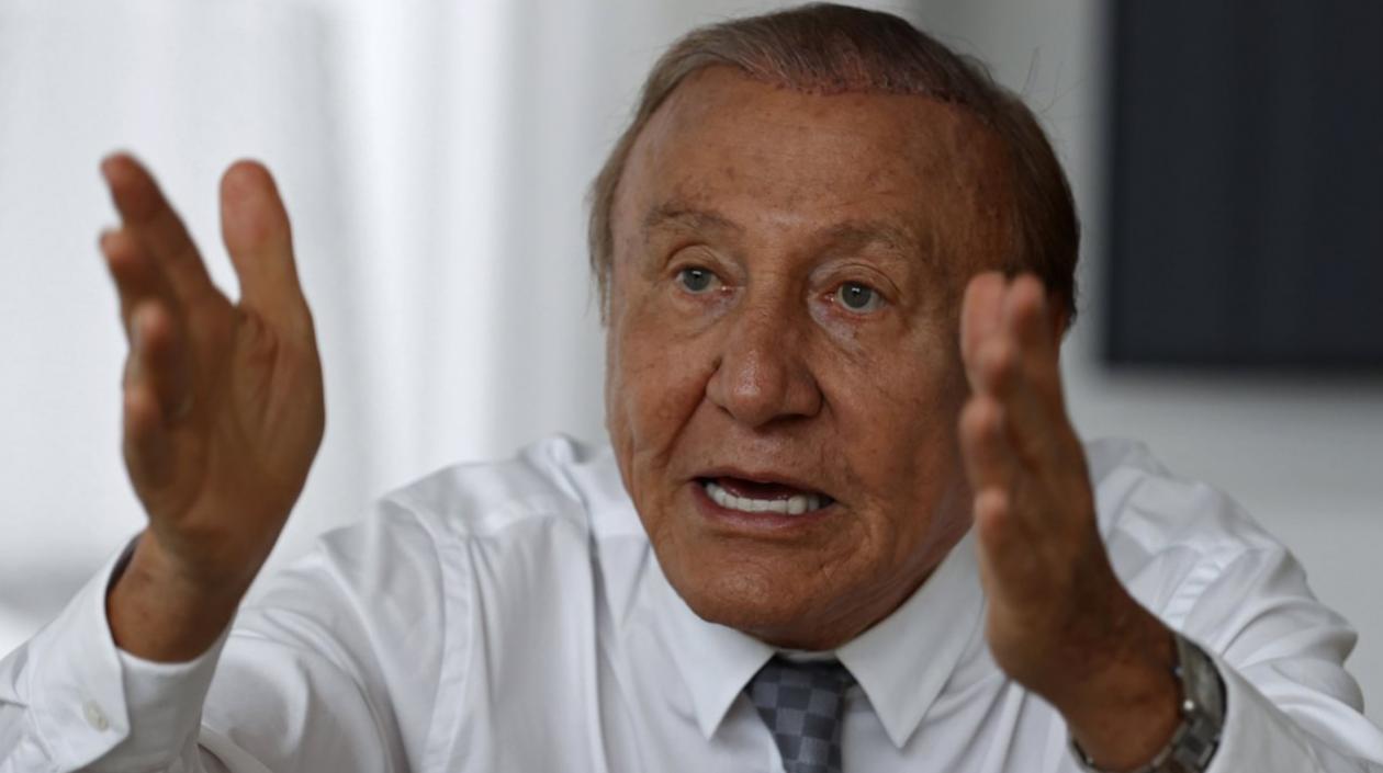 El candidato presidencial Rodolfo Hernández.