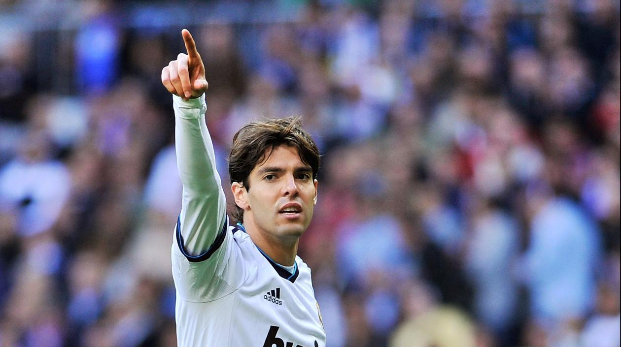 Kaká fue jugador del Real Madrid. 