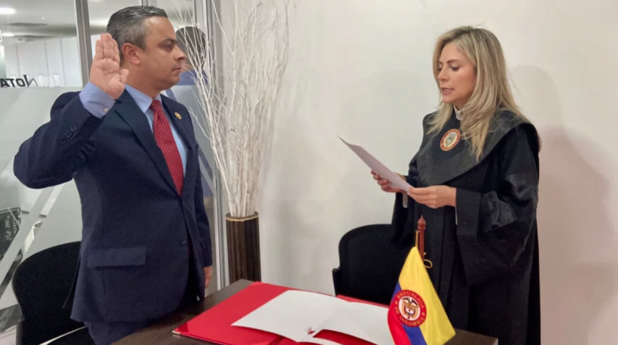 El alcalde encargado Juan Camilo Restrepo.