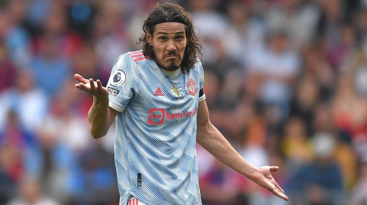 Edinson Cavani, jugador uruguayo. 