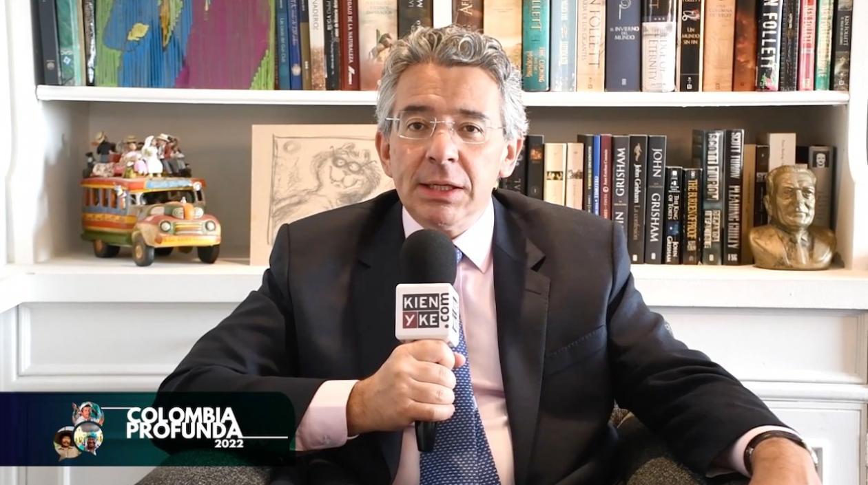 Enrique Gómez Martínez, candidato a la Presidencia de la República.