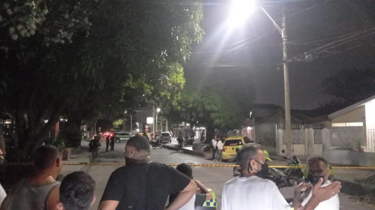 Sector donde ocurrieron los hechos.