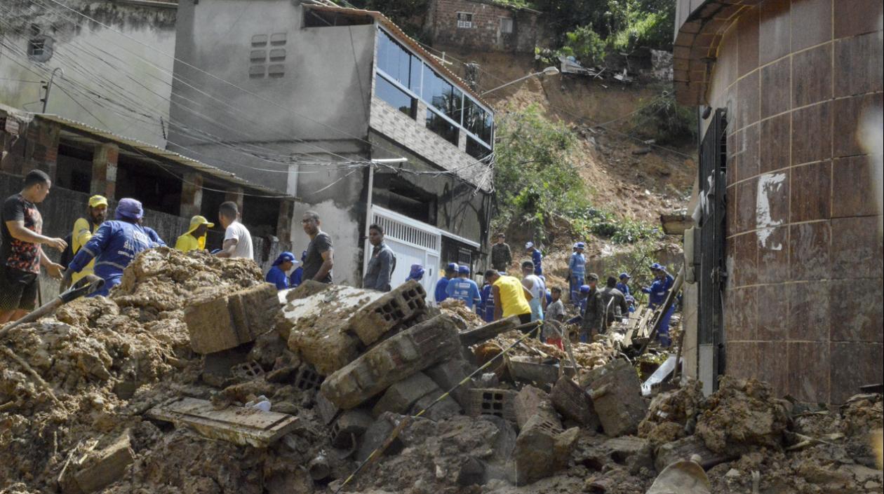 Una de las zonas afectadas.