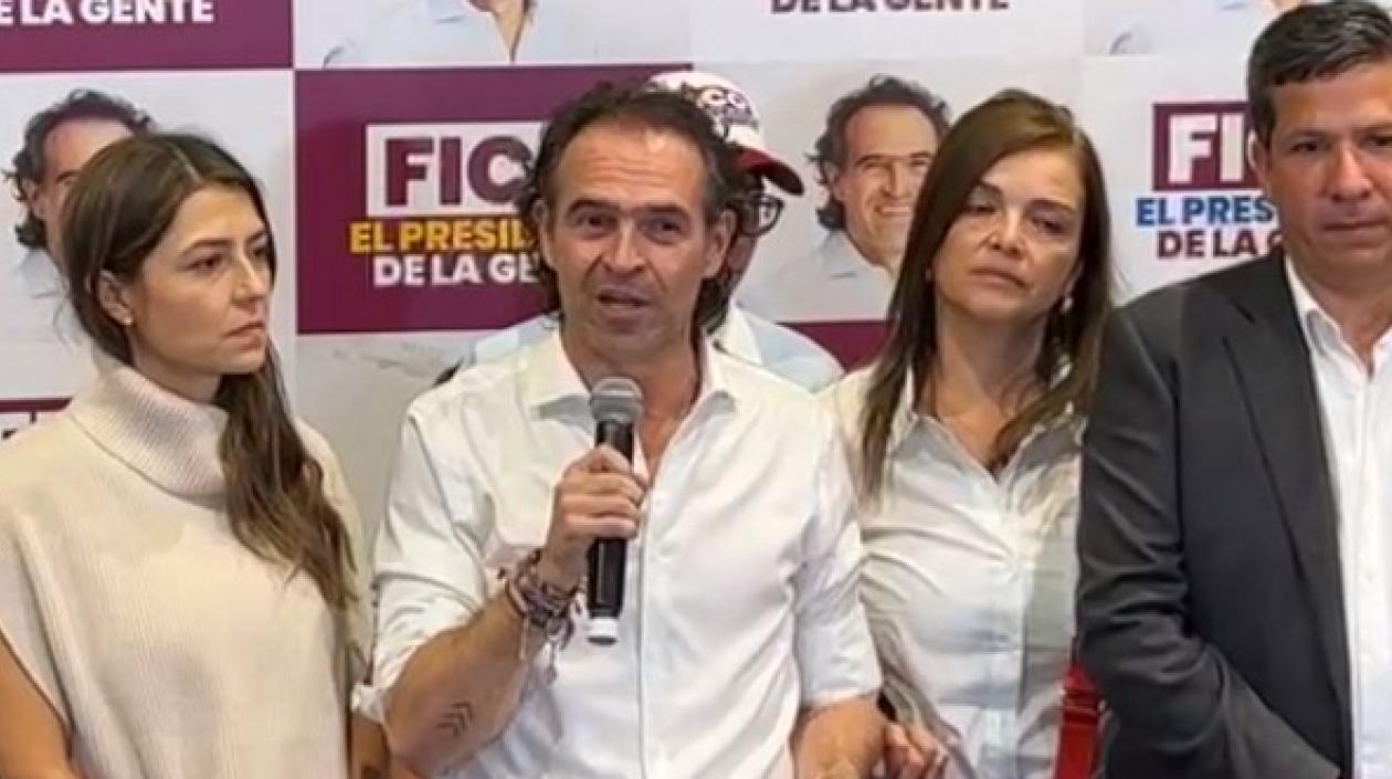 Federico Gutiérrez, al reconocer su derrota.