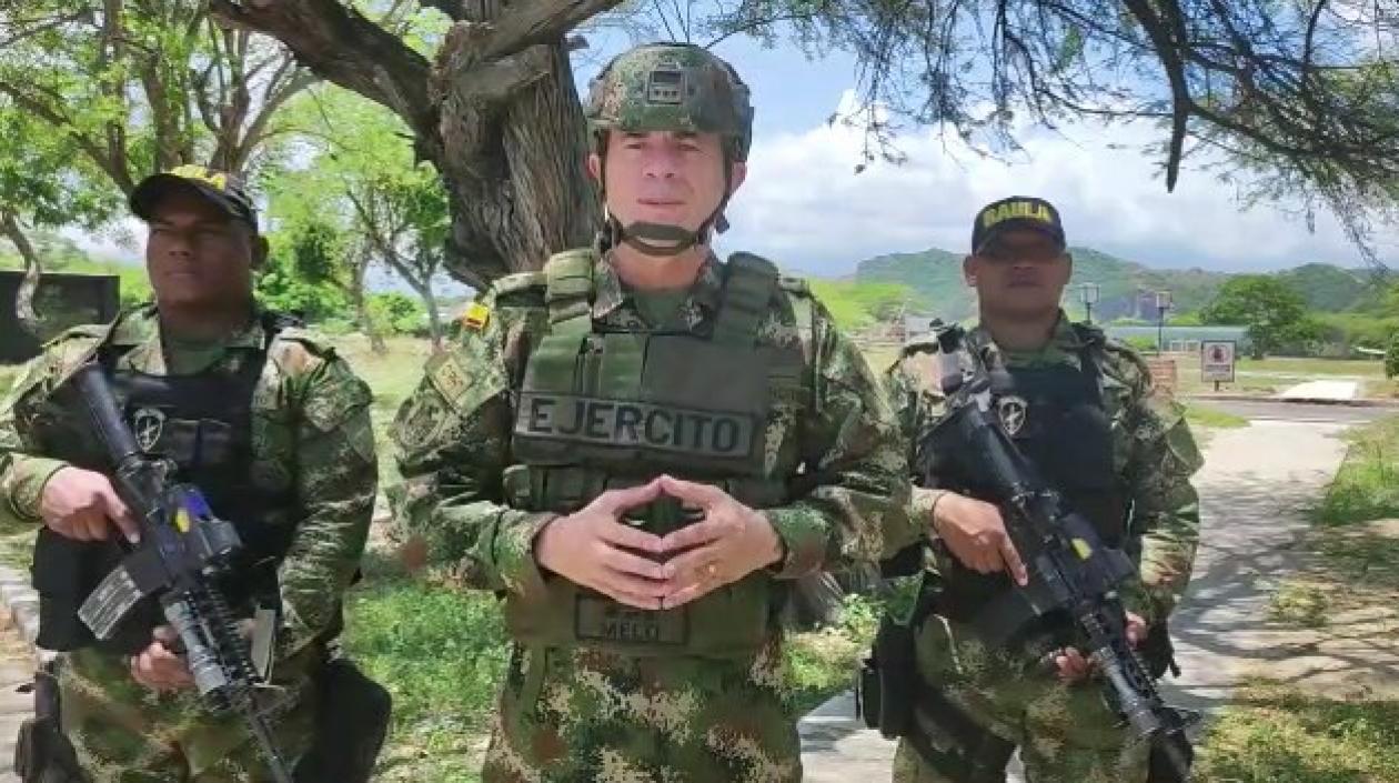 Geraldo Melo Barrera, comandante Primera División.