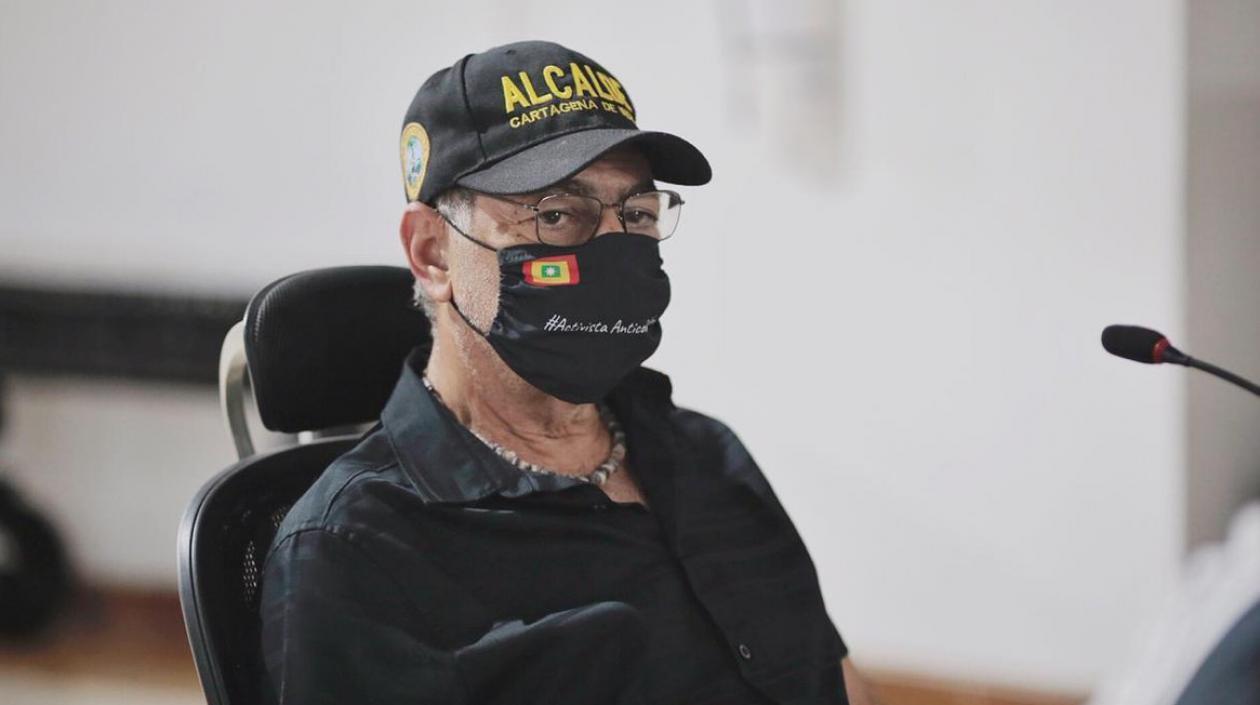 William Dau Chamat, alcalde de Cartagena.