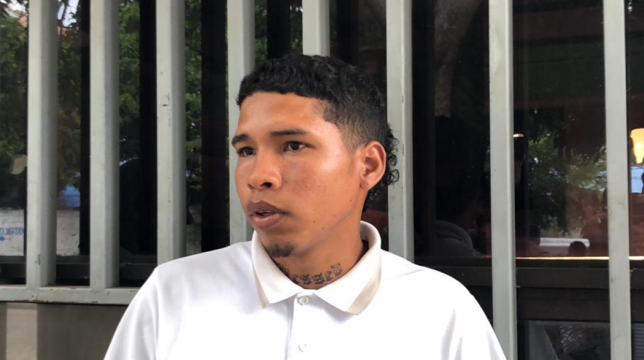 Kevis Daniel Figueroa, padrastro del niño quemado.