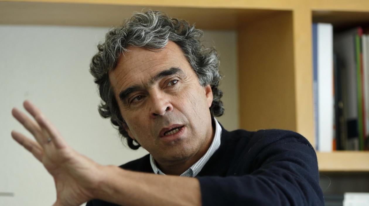 Sergio Fajardo, candidato de la coalición Centro Esperanza.