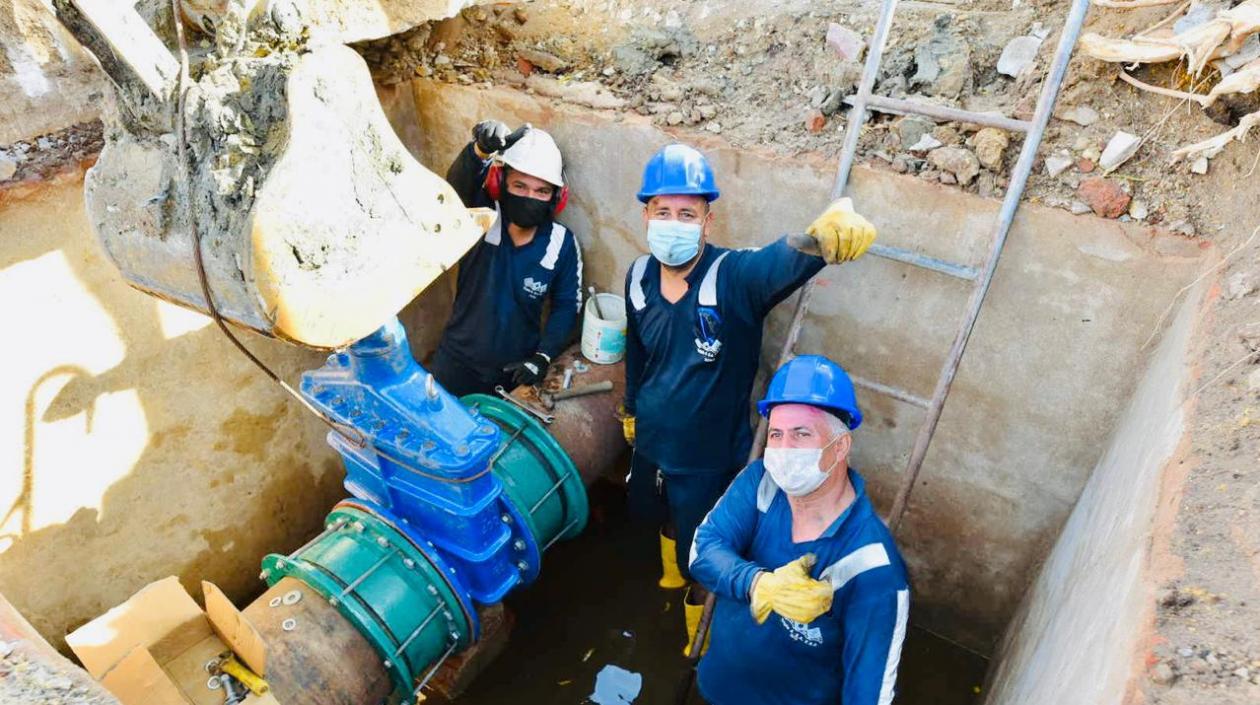 Trabajos de la Triple A.