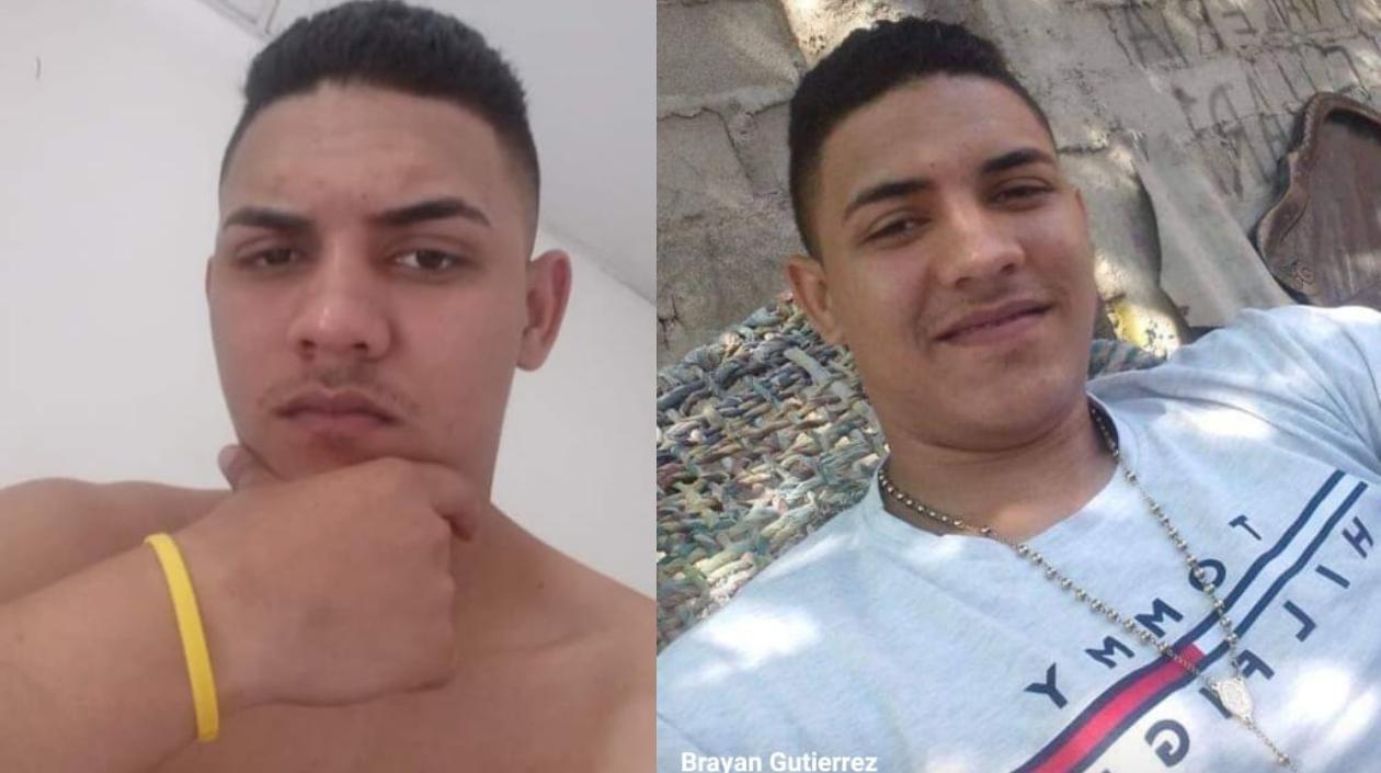 Brayan Gutiérrez, la víctima mortal.