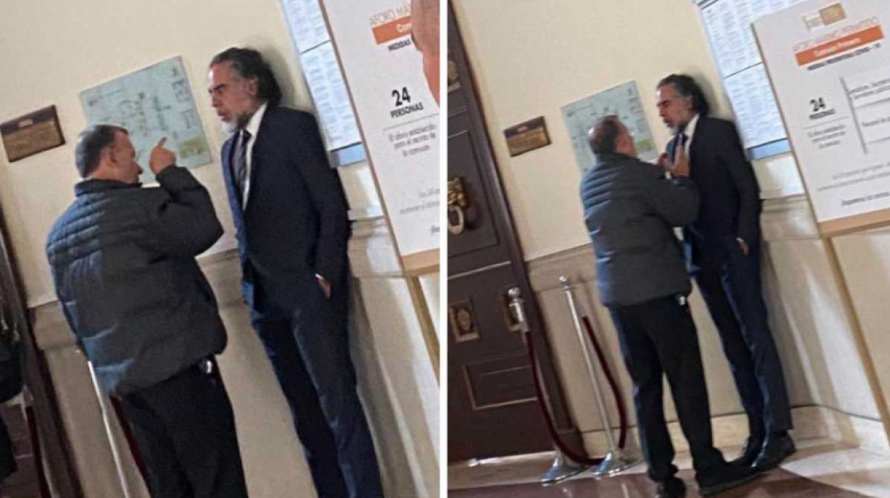 Roy Barreras y Armando Benedetti.