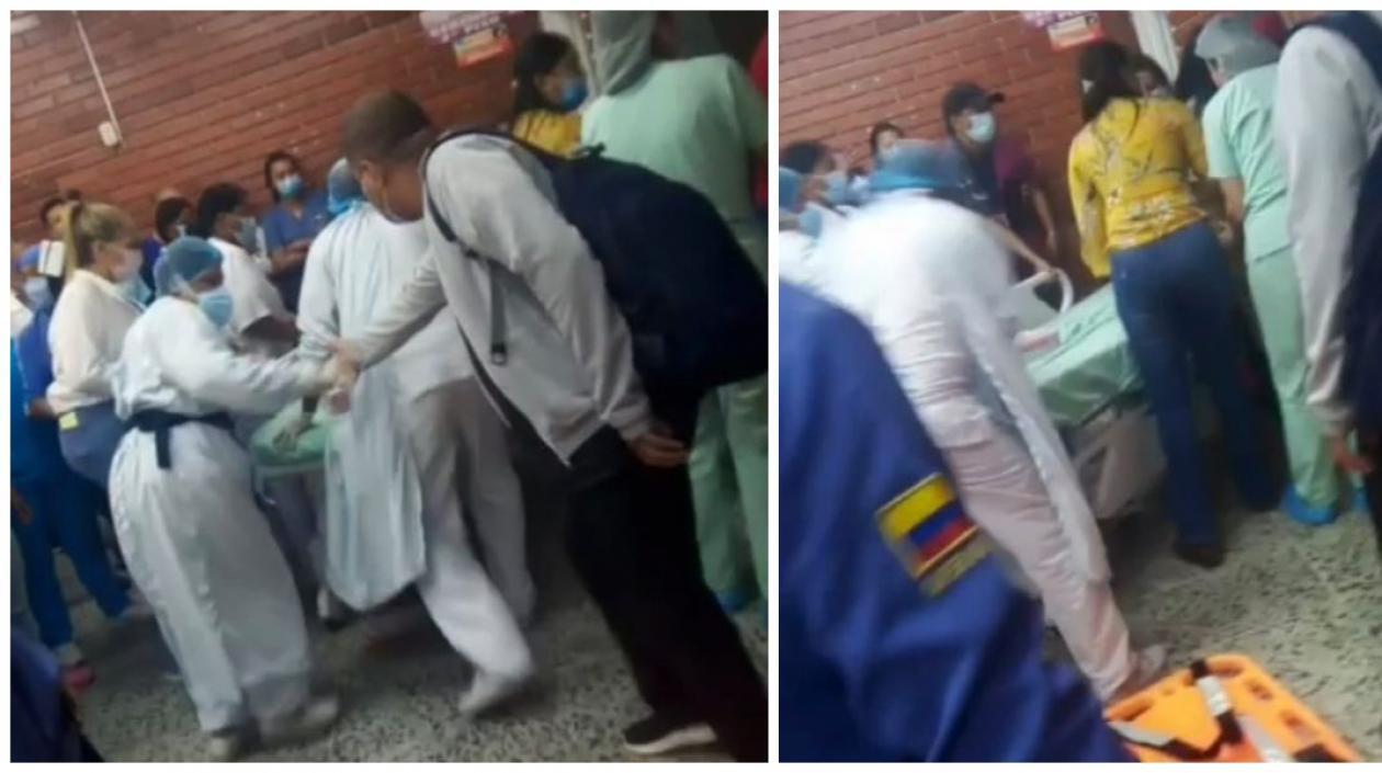 Imágenes del accidente.