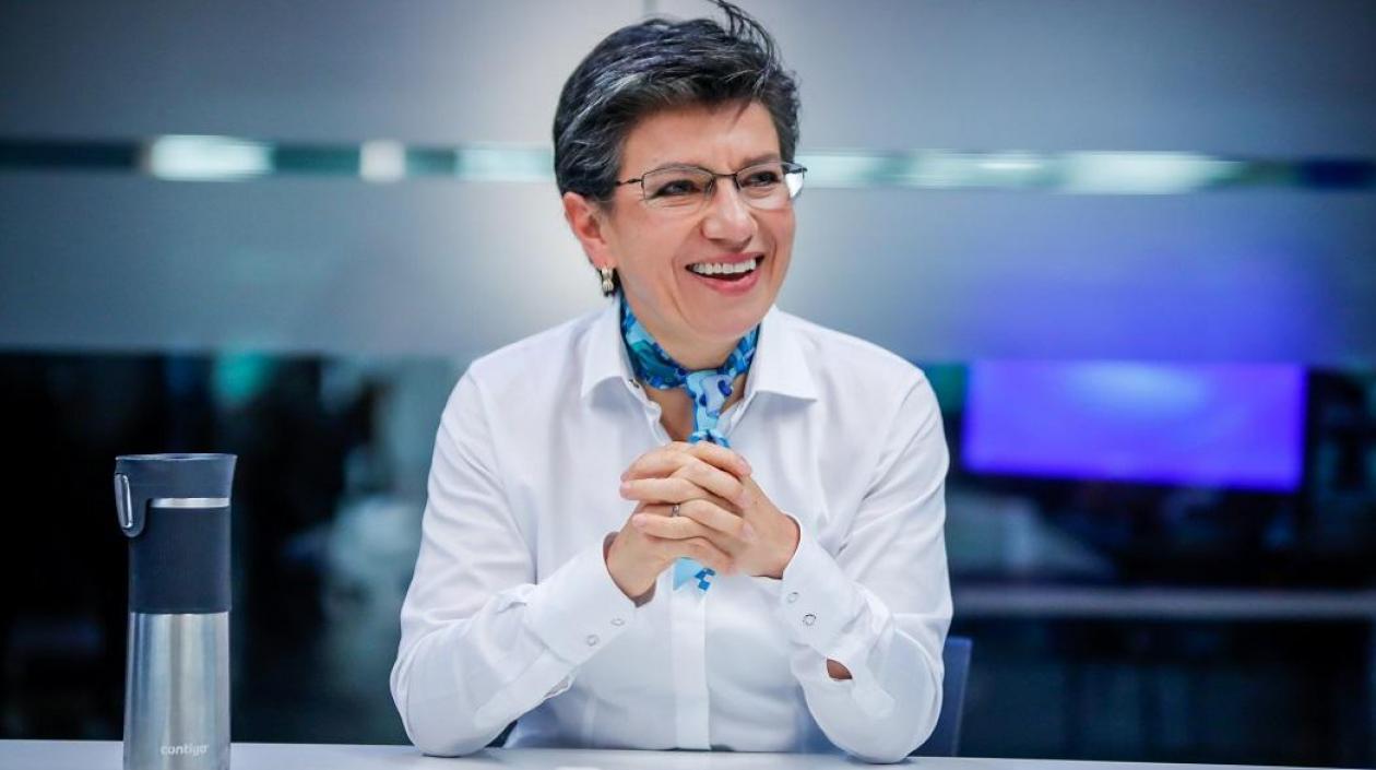 Claudia López, alcaldesa de Bogotá.
