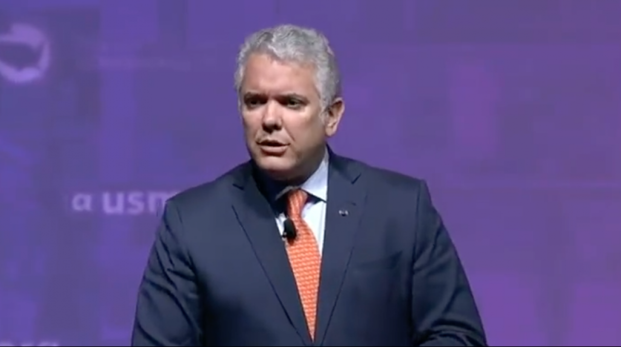 El presidente de la República, Iván Duque.