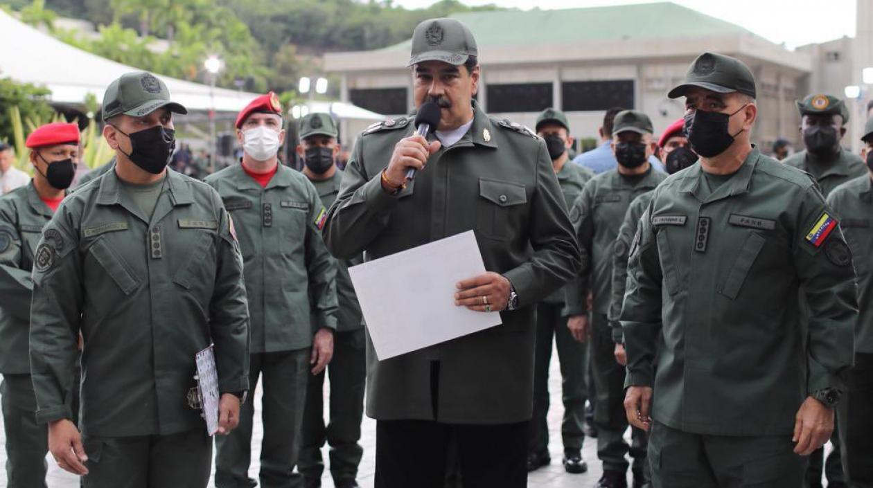 El Presidente de Venezuela, Nicolás Maduro.