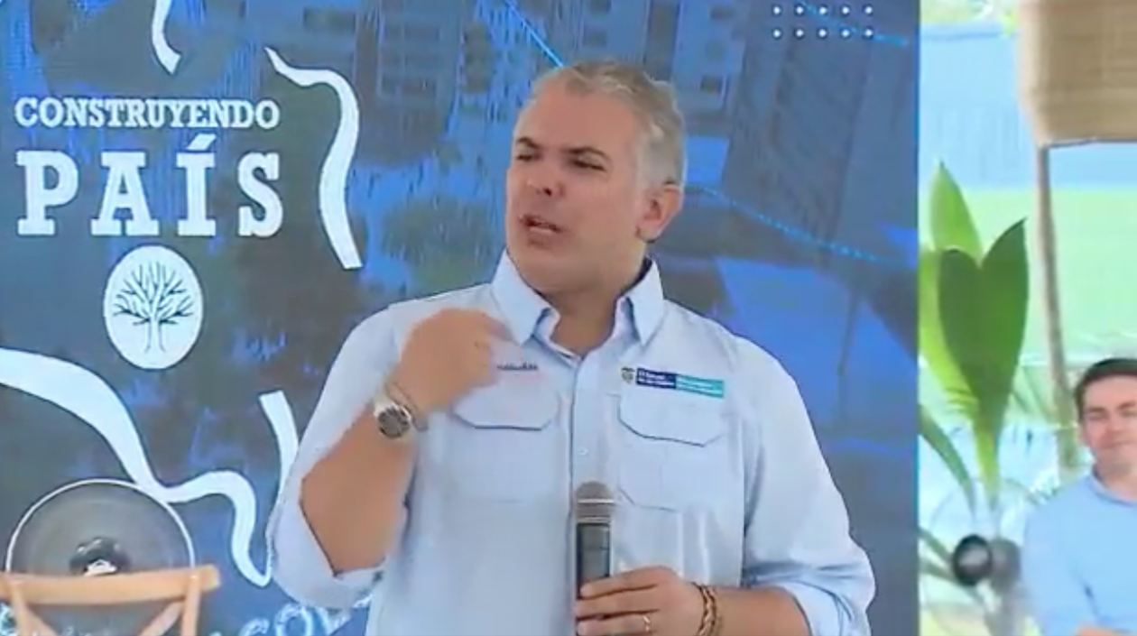 El presidente de la República, Iván Duque.