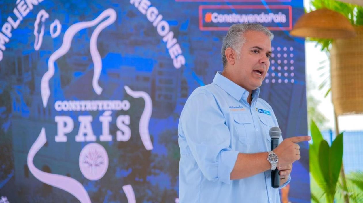 Iván Duque, Presidente de la República.