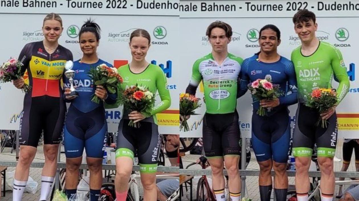 Luna Álvarez y Francisco Jaramillo ganaron oro en el cierre de la gira por Alemania.