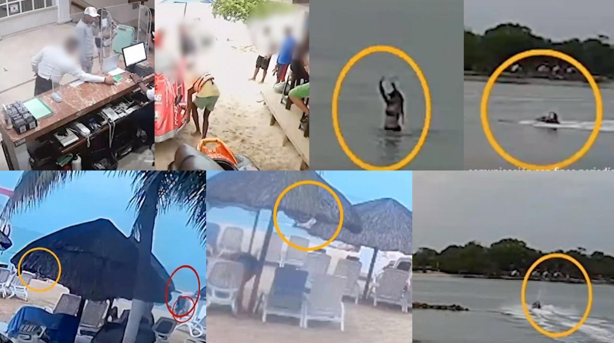 Imágenes de la ejecución del magnicidio.